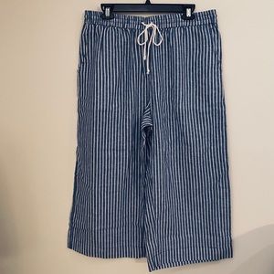 Wide Leg Linen Pants